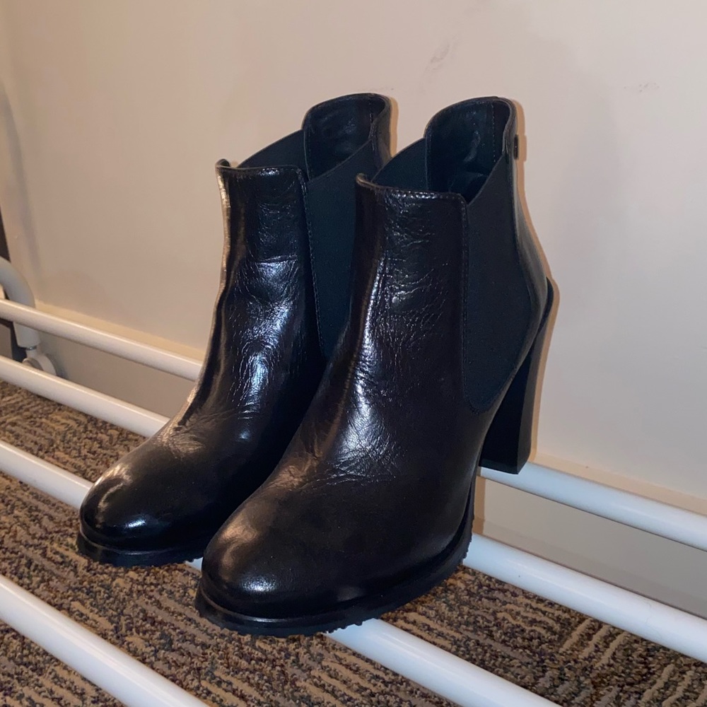 Leather boots (Made in Italy)